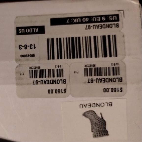 Blondeau black leather boots - Picture 3 of 3